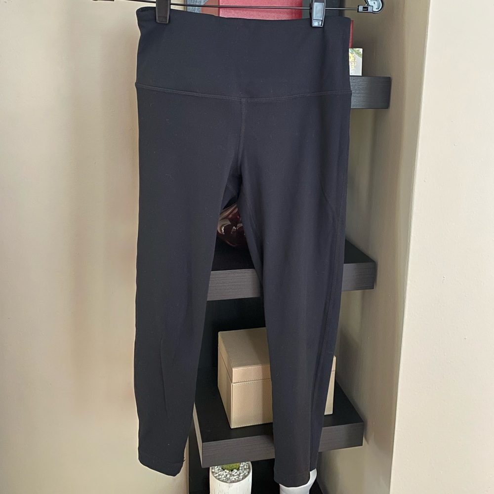 Zella Crop Black Leggings